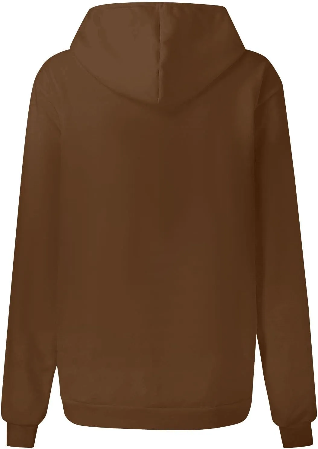 Womens Fleece Button Oversized Sweatshirt Drawstring Lightweight Baggy Hoodie Drop Shoulder Hooded Pullover w/Pockets