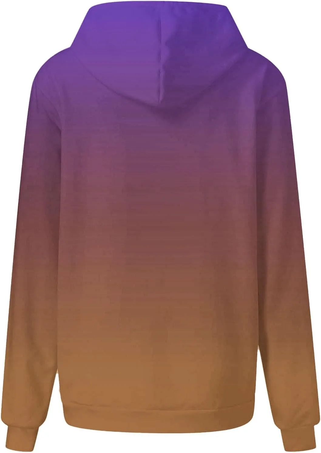 Womens Gardient Print Oversized Sweatshirt Long Sleeve Hoodies Tops Teen Girls Y2K Clothes Trendy Fall Outfits
