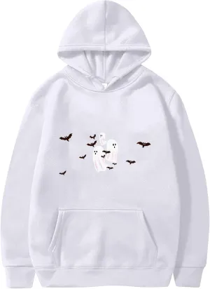 Women's Letter Graphic Print Long Sleeve Drawstring Oversized Hoodie Fashion Fall 2024 Sweatshirt Pullover Top
