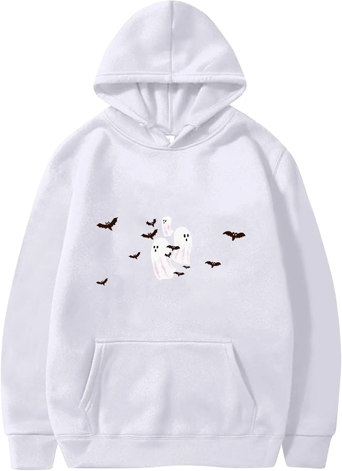 Women's Letter Graphic Print Long Sleeve Drawstring Oversized Hoodie Fashion Fall 2024 Sweatshirt Pullover Top