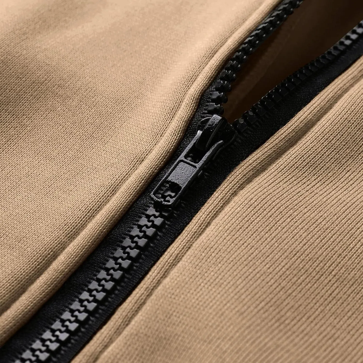 Women's Oversized Hoodies Fashion Long Sleeve Drawstring Hooded Full Zip Up Jackets Autumn Workout Open Front Blazer