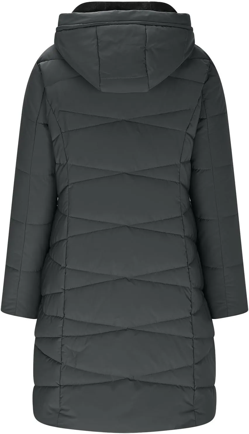 Women's Plus Size Winter Coat Waterproof Long Puffer Jacket Warm Thicken Parka Overcoat down Jacket Parka with Hood