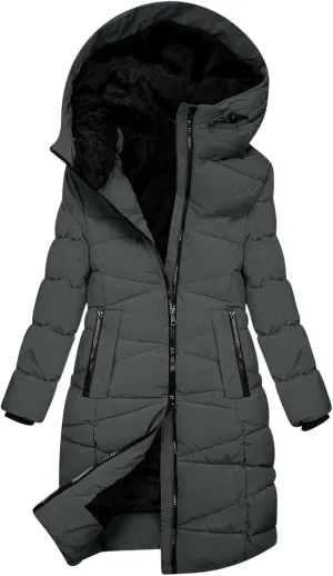 Women's Plus Size Winter Coat Waterproof Long Puffer Jacket Warm Thicken Parka Overcoat down Jacket Parka with Hood