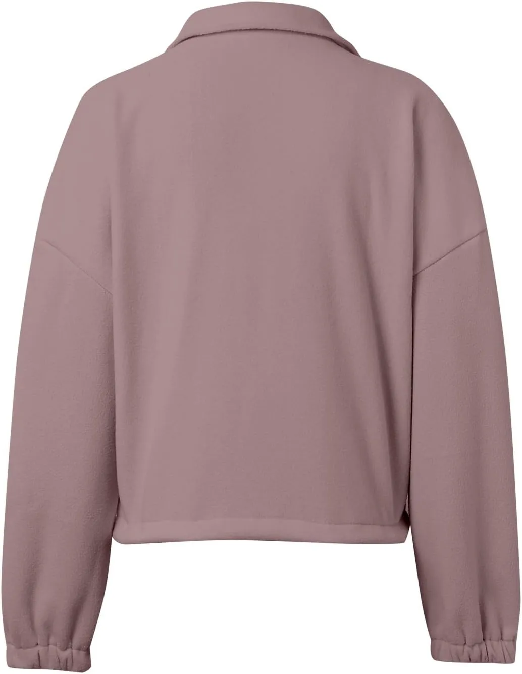 Womens Zip Up Hoodies Oversized Sweatshirts Long Sleeve Cropped Sherpa Jacket Fall Outfits Trendy Clothes 2024