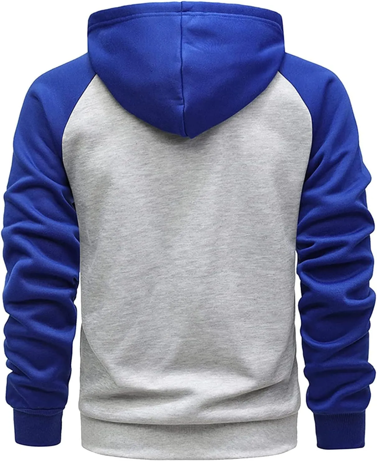 Ymosrh Men's Zip Up Hoodies Casual Up Hoodies Lightweight Full-Zipper Long Sleeve Coat Drawsting Hooded Sweatshirts, M-3XL