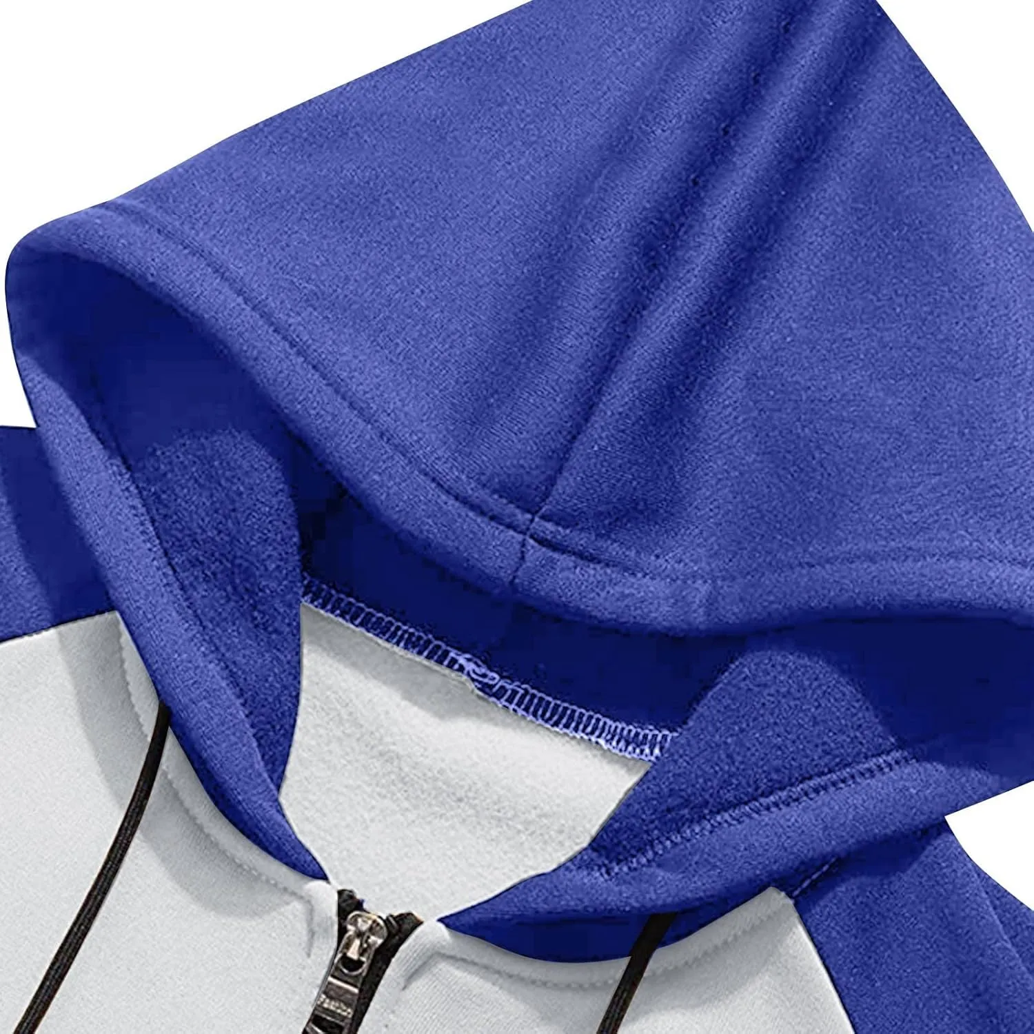 Ymosrh Men's Zip Up Hoodies Casual Up Hoodies Lightweight Full-Zipper Long Sleeve Coat Drawsting Hooded Sweatshirts, M-3XL