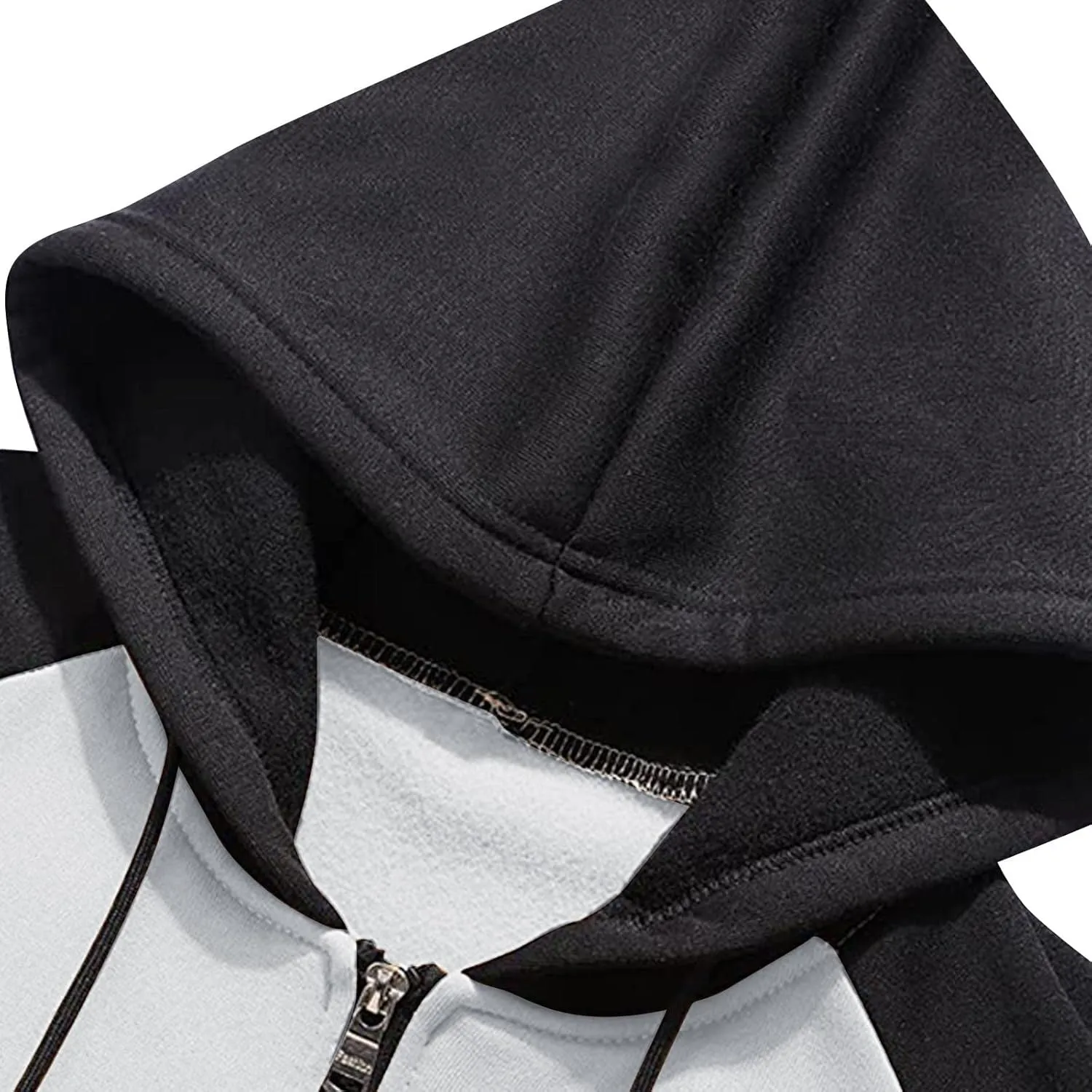 Ymosrh Men's Zip Up Hoodies Casual Up Hoodies Lightweight Full-Zipper Long Sleeve Coat Drawsting Hooded Sweatshirts, M-3XL