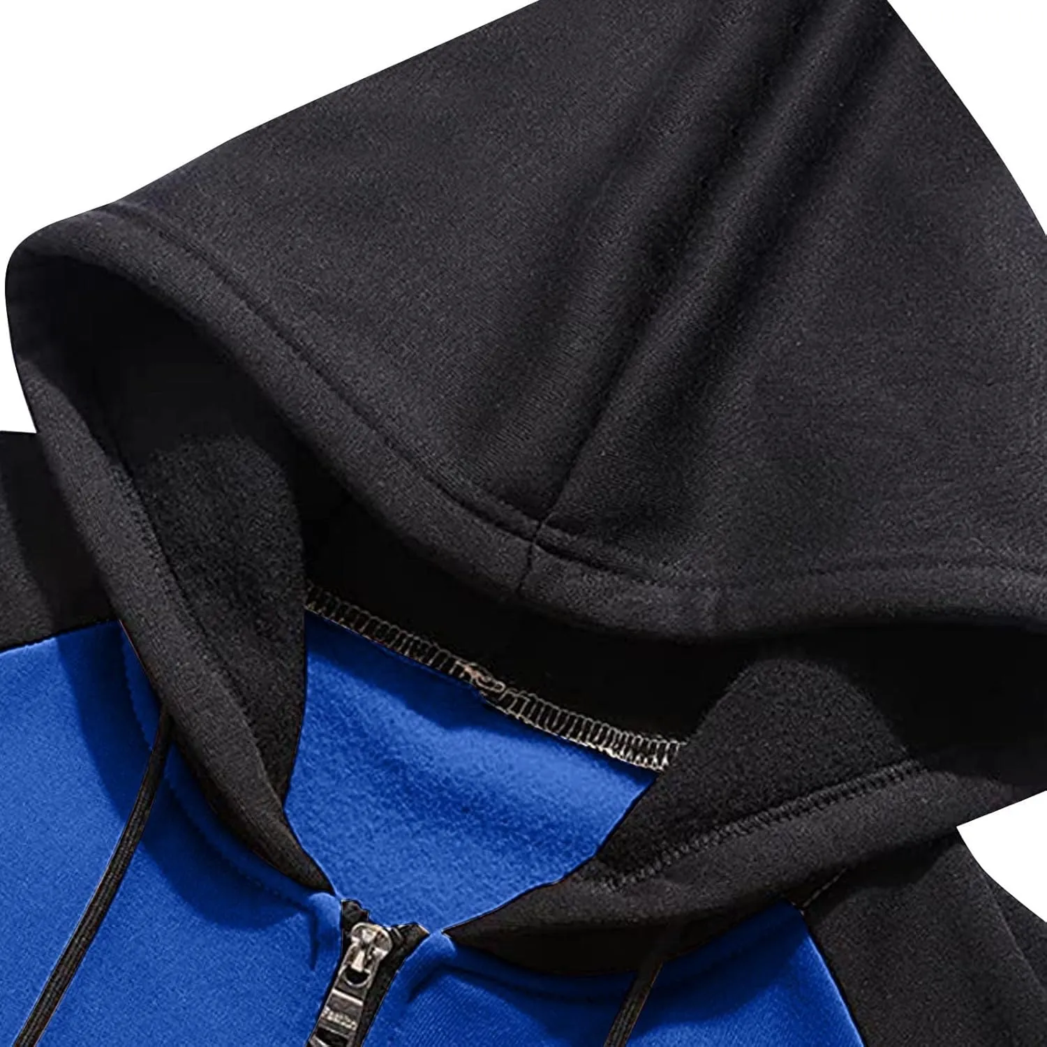 Ymosrh Men's Zip Up Hoodies Casual Up Hoodies Lightweight Full-Zipper Long Sleeve Coat Drawsting Hooded Sweatshirts, M-3XL